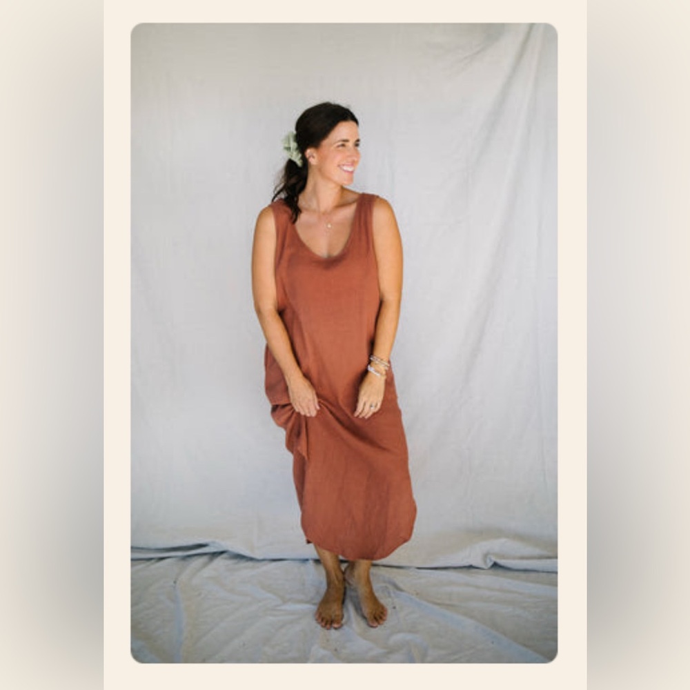 Sunny Morrow Molly Dress in Terracotta